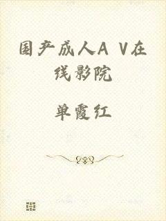 国产成人A V在线影院
